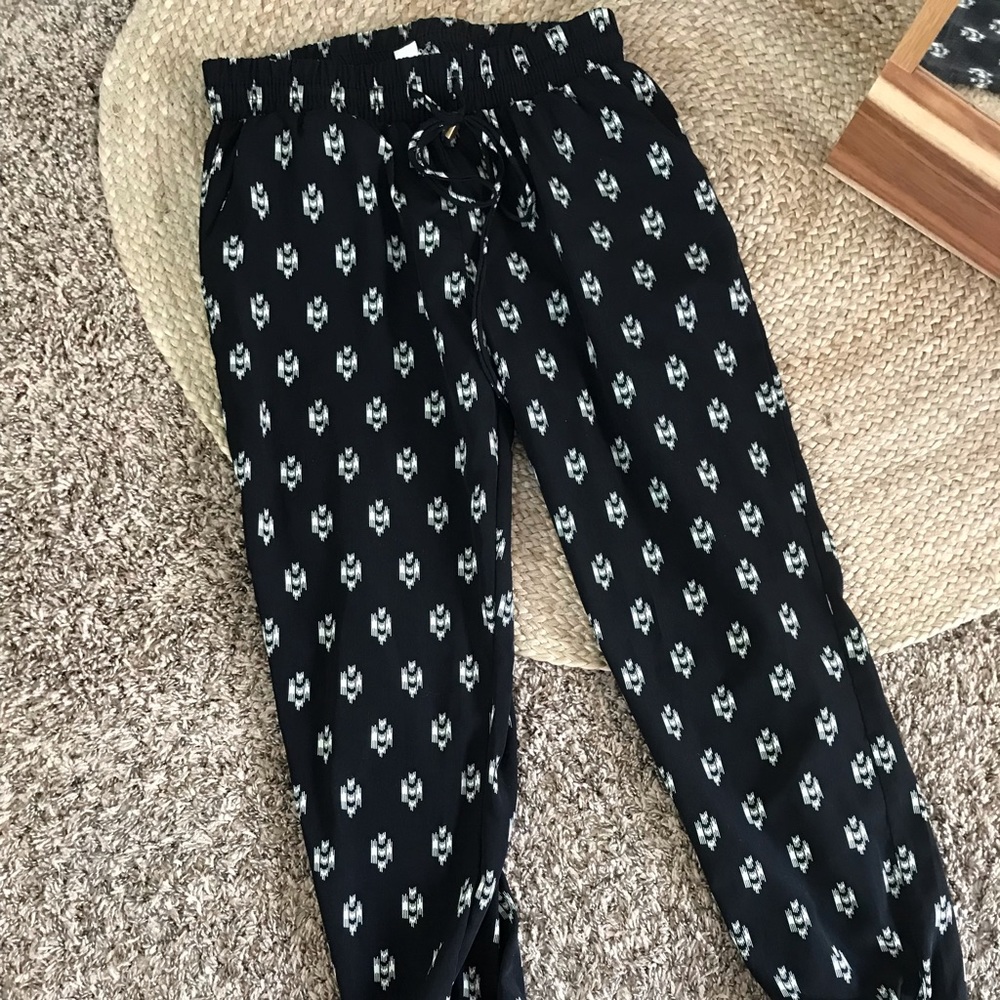 Jogger style pants